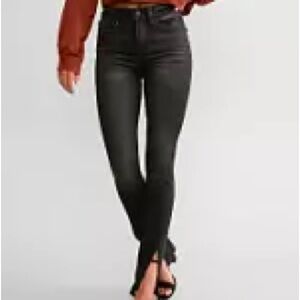Flying Monkey Black Flare Wide Leg Jeans